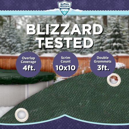 Buffalo Blizzard&reg; Supreme Winter Cover - Round Pools