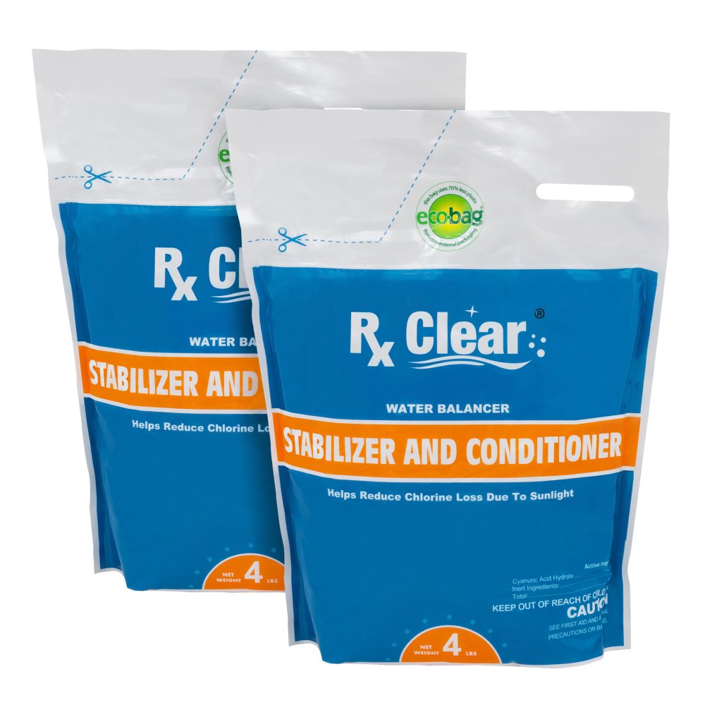 Rx Clear&reg; Swimming Pool Stabilizer/Conditioner (Various Quantities)