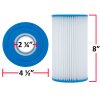 Aqua Select® Swimming Pool and Spa Filter Cartridge PMS8