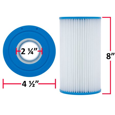 Aqua Select® Swimming Pool and Spa Filter Cartridge PMS8