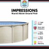 Impressions by Lake Effect Pools® Round Above Ground Pool Kit