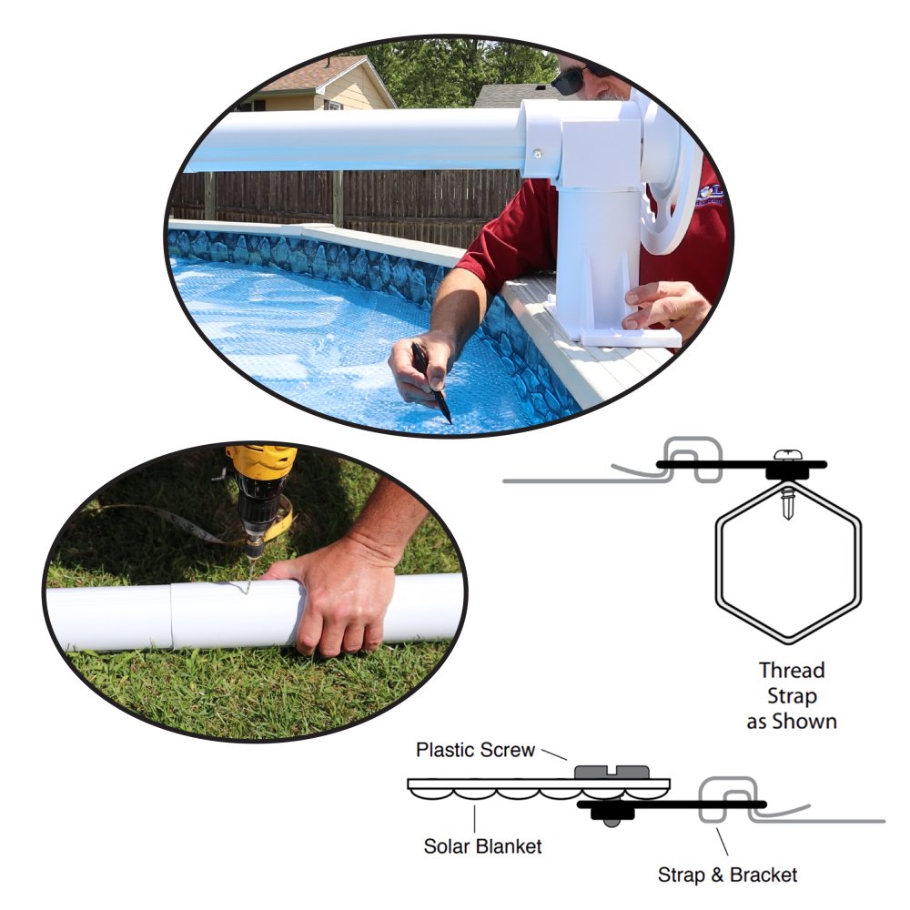 How To Install Solar Reel Onto Your Pool