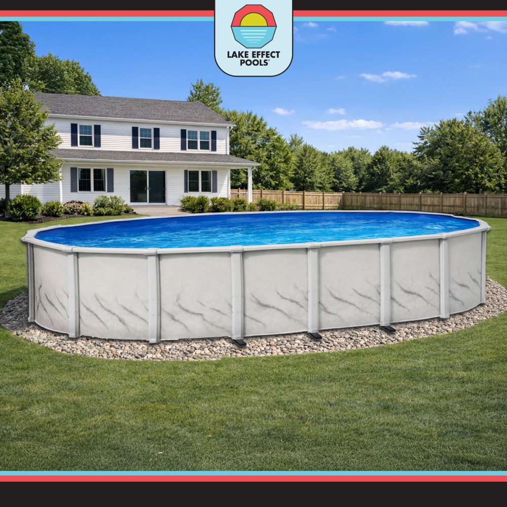 Galleria by Lake Effect Pools® Oval Above Ground Pool Kit