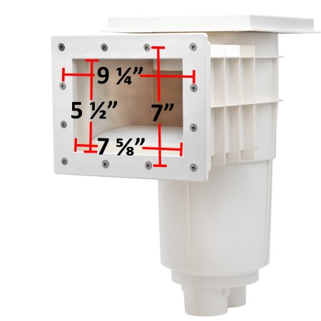 Rx Clear&reg; Standard Thru-Wall Skimmer for Inground Swimming Pools
