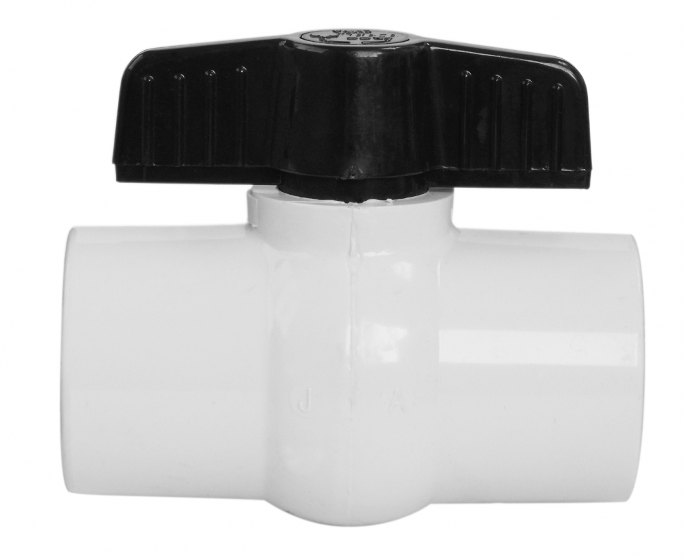 1½" PVC Ball Valve - Female Threaded