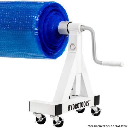 HydroTools&trade; Commercial Quality Inground Pool Solar Reel System w/ Adjustable Height (Various Widths)