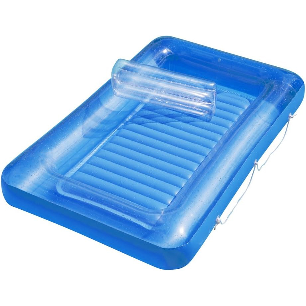 Aqua Select® Oasis 71” Inflatable Tanning Bed with Pillow