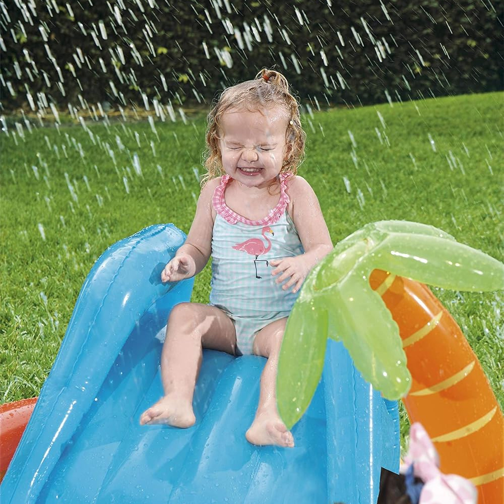Lava Lagoon Inflatable Play Pool Center