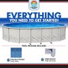 Galleria by Lake Effect Pools® Oval Above Ground Pool Kit