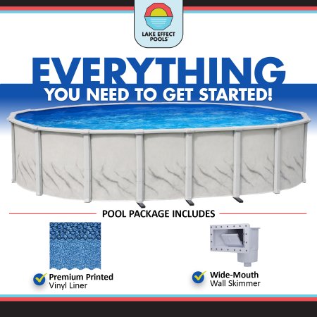 Galleria by Lake Effect Pools® Oval Above Ground Pool Kit