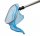 Aqua Select&reg; Deep Bag Leaf Skimmer - Aluminum
