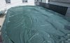 Buffalo Blizzard® Green/Black Winter Cover On Pool