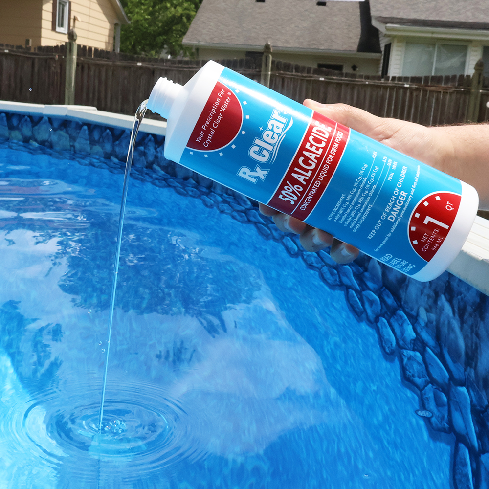 Rx Clear&reg; Swimming Pool Algaecide 50 Plus (Various Quantities)