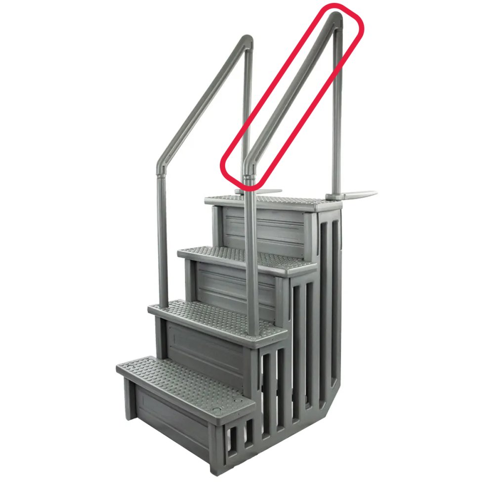 Replacement Parts for Aqua Select® Above Ground Anti-Slip Steps | Grey