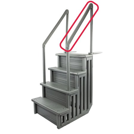 Replacement Parts for Aqua Select® Above Ground Anti-Slip Steps | Grey