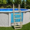 Aqua Select® A-Frame Swing Up & Lock Ladder for Above Ground Pools
