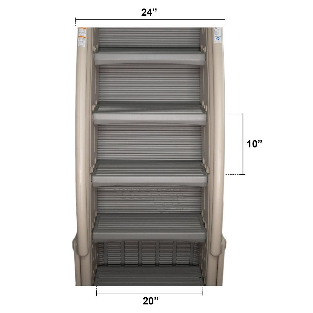 Confer® Roll 2 Guard Modular A-Frame Above Ground Step and System