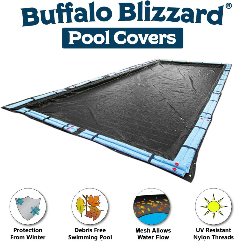 Buffalo Blizzard® Mesh Winter Cover Infographic