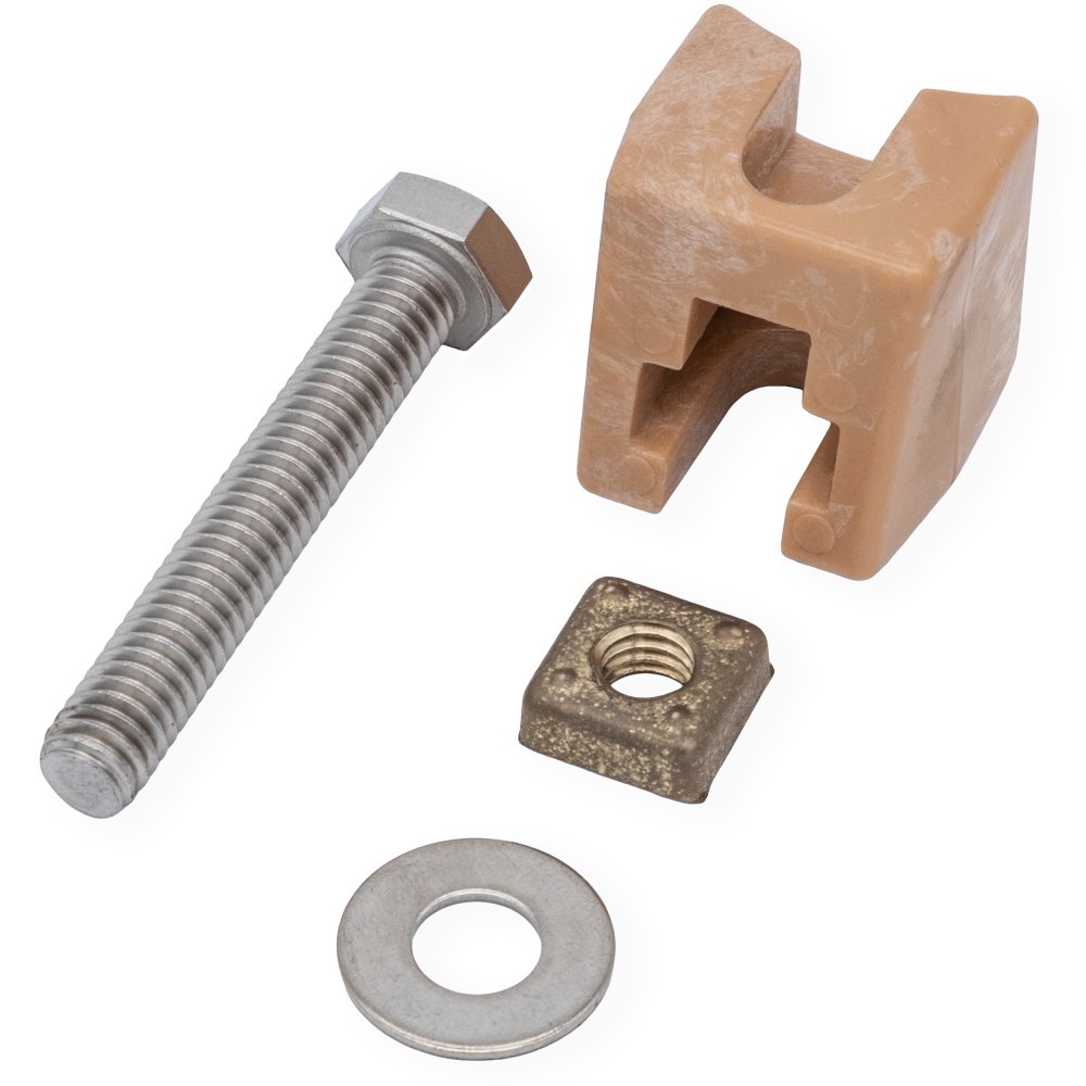 Plastic Wedge Anchor for Ladders & Handrails