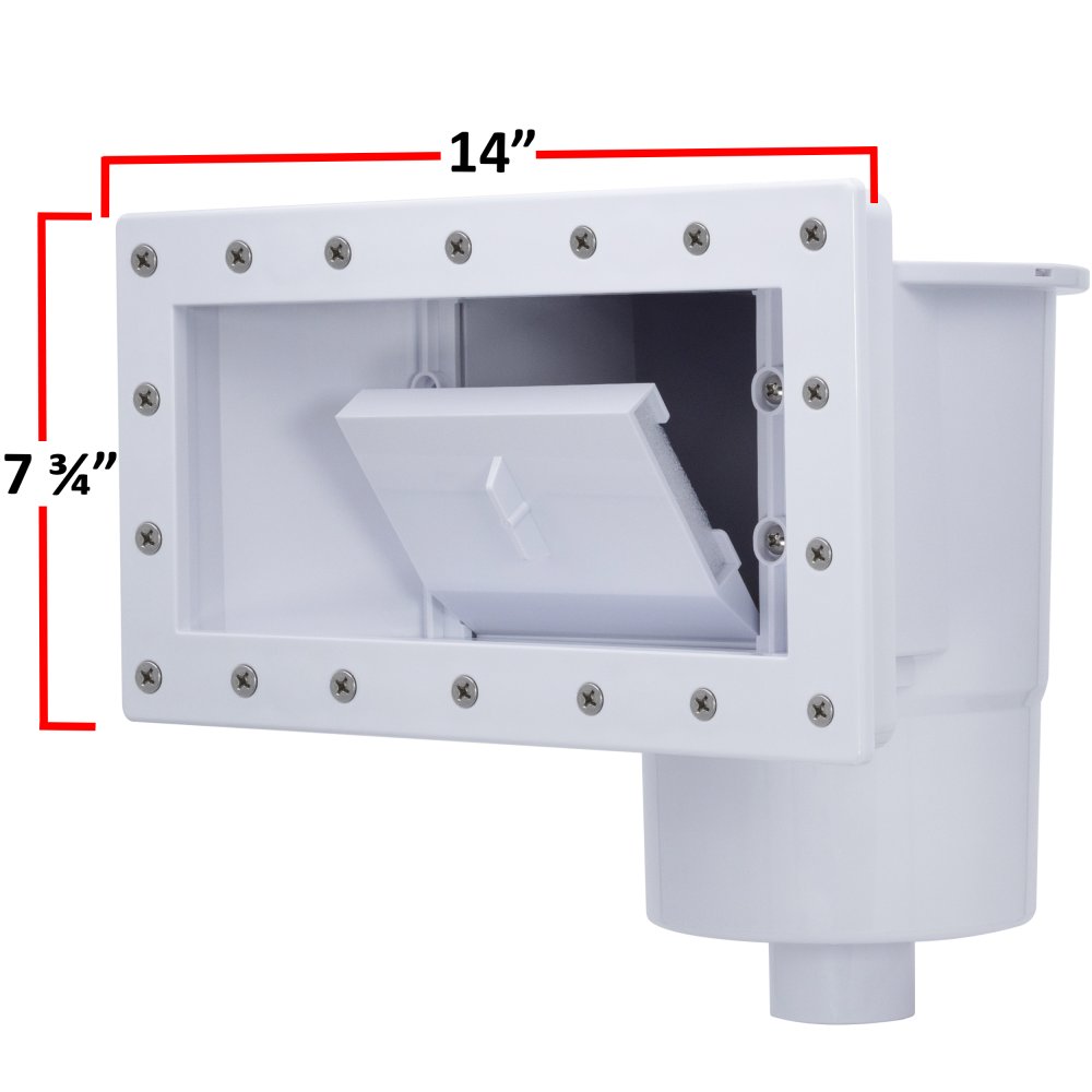 Rx Clear® Wide-Mouth Skimmer for Above Ground Swimming Pools (Choose Color)