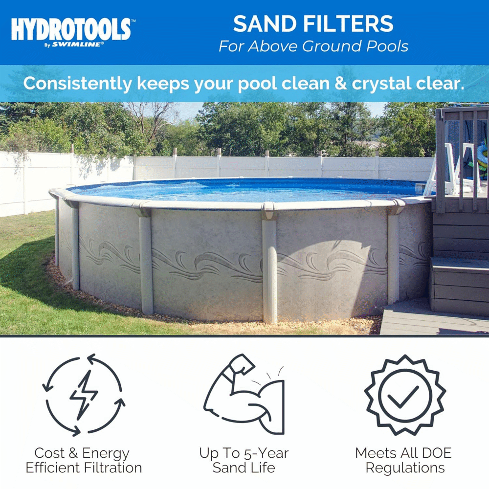 Swimline&reg; Sand Filter Systems w/ Pump (Various Sizes)
