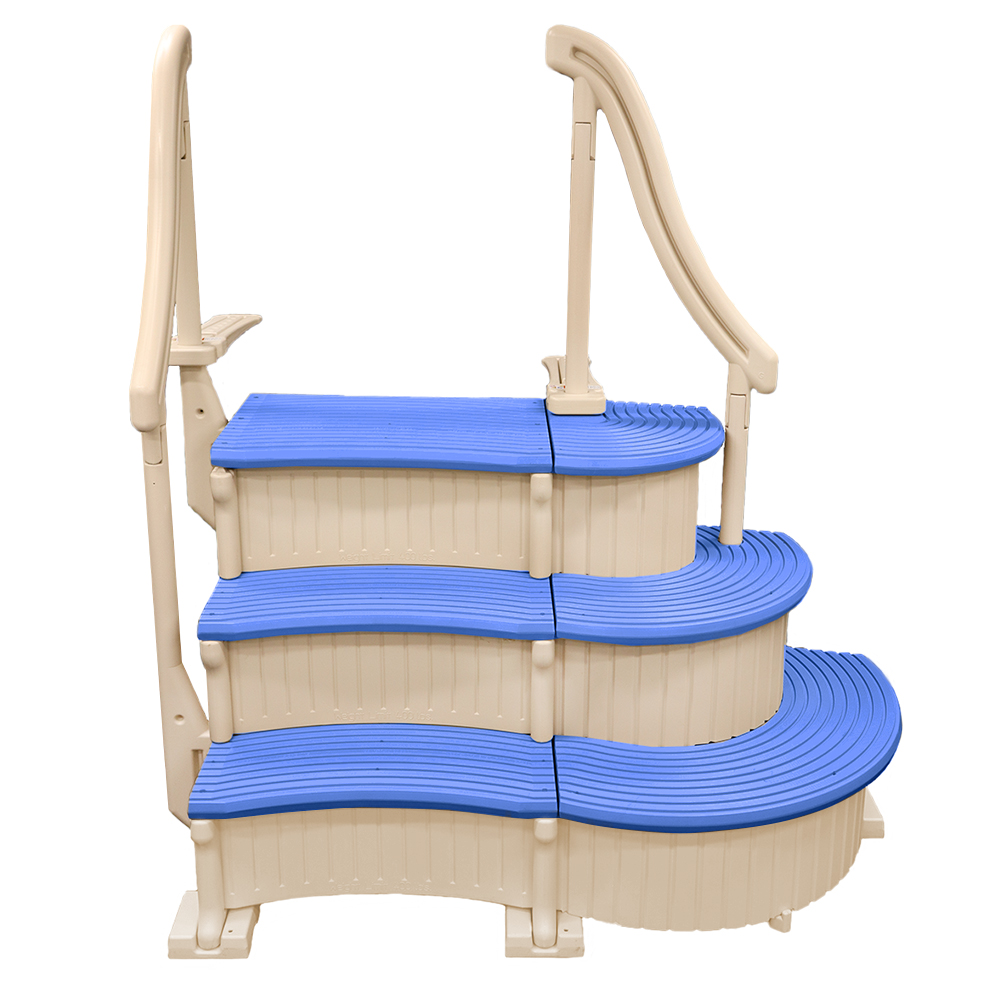 Confer® Inground Steps - Side View