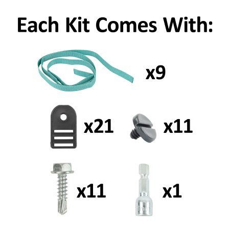 Image Showing What Each Kit Comes With