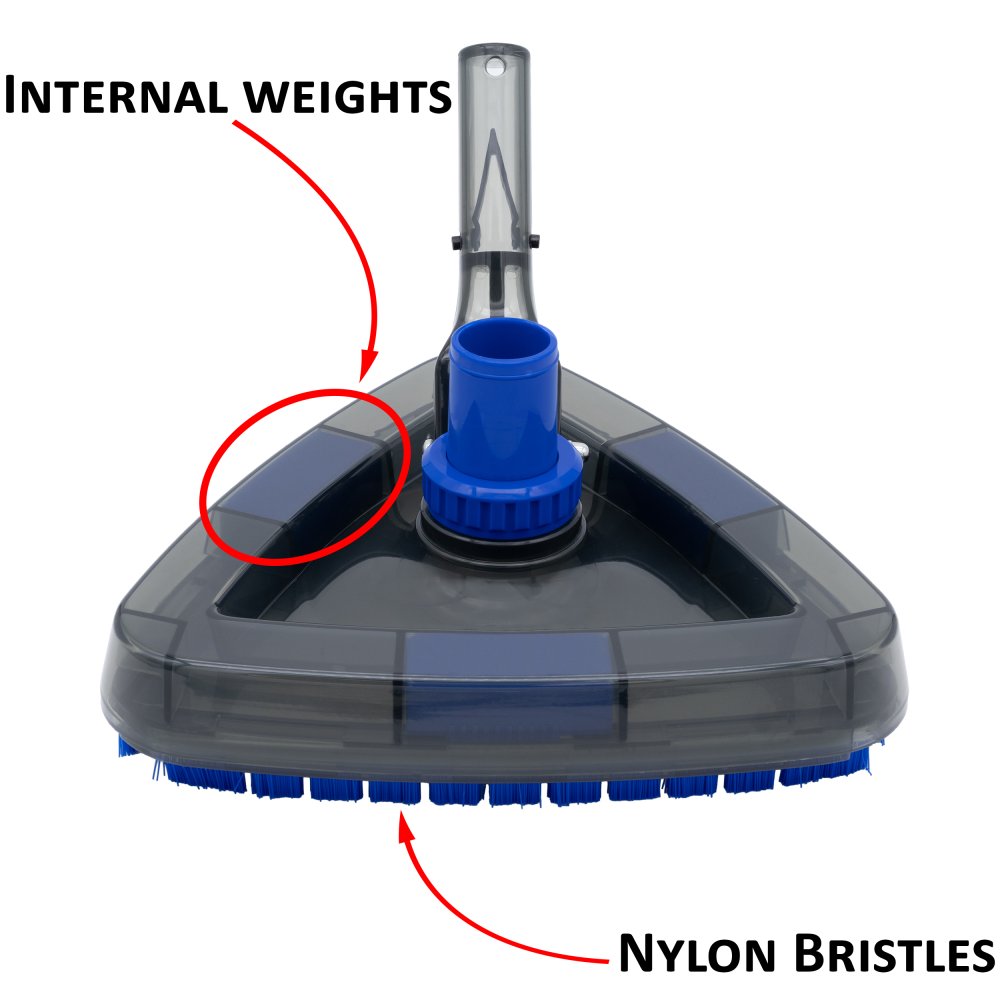 Aqua Select® Transparent Triangular Vacuum Head