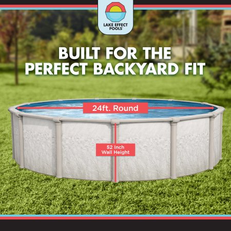 Antigua by Lake Effect Pools® Round Above Ground Pool Kit