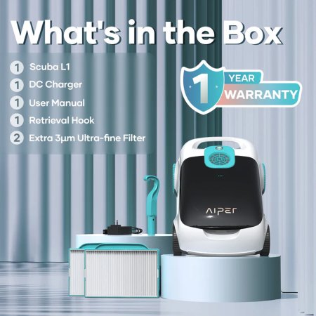 Aiper Scuba L1 Cordless Robotic Above Ground Pool Cleaner