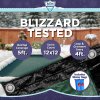 Buffalo Blizzard&reg; Supreme Plus Winter Cover w/ Waterbag Kit Rectangular Pools