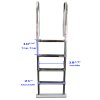 Aqua Select&reg; Stainless Steel In-Pool Ladder (Various Step Options)