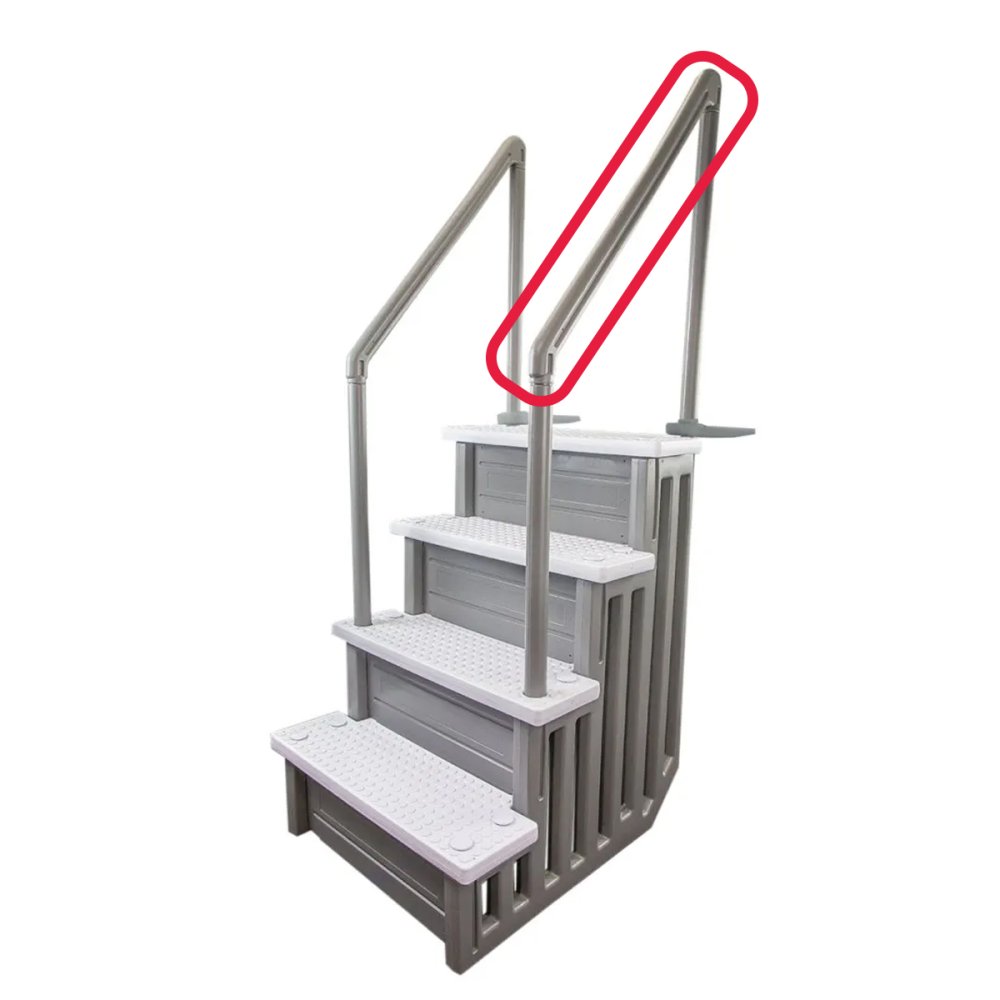 Replacement Parts for Aqua Select® Above Ground Anti-Slip Steps | Grey