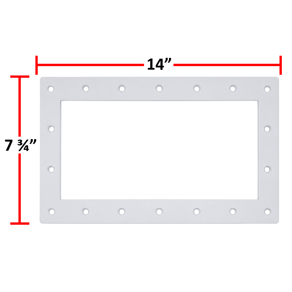 Rx Clear® Wide-Mouth Skimmer Replacement Face Plate