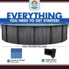Bora Bora by Lake Effect Pools® Round Above Ground Pool Kit