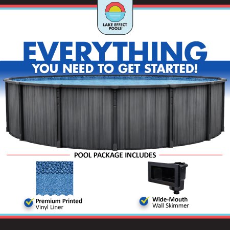 Bora Bora by Lake Effect Pools® Round Above Ground Pool Kit