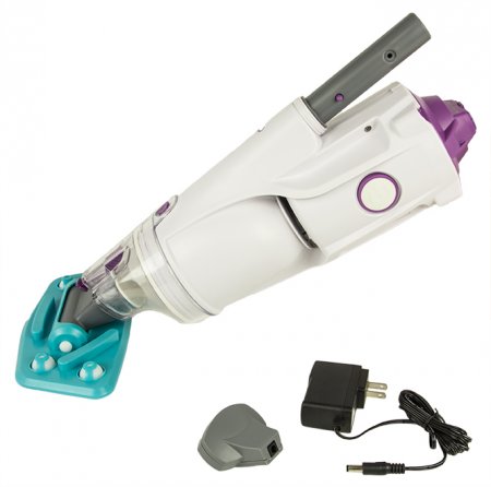 Bottom Of Telsa™ Cordless & Rechargeable Pool & Spa Cleaner w/ Accessories