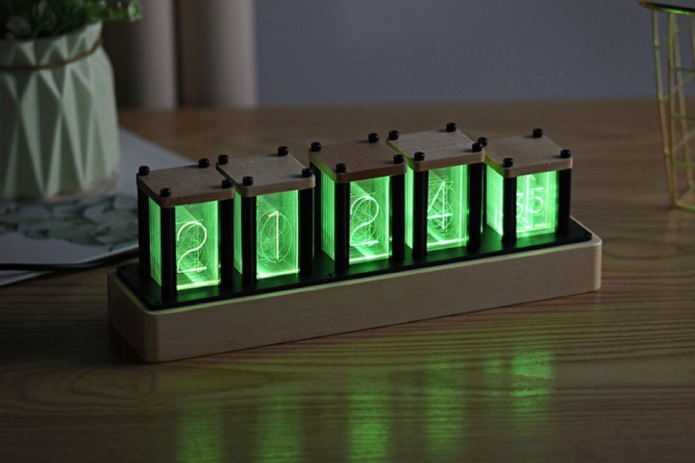 LED Digital Retro Clock