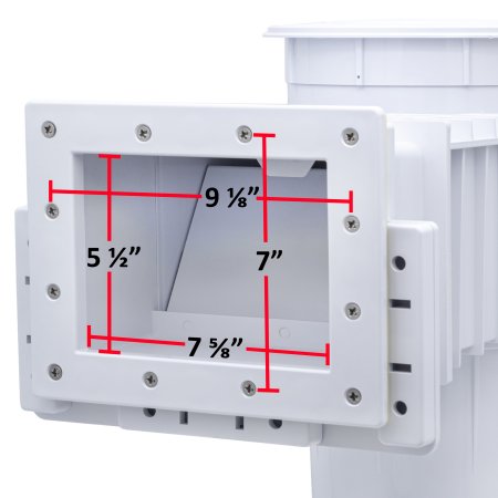 CMP Standard Inground Vinyl Liner Skimmer (Choose Lid Style)
