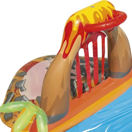 Lava Lagoon Inflatable Play Pool Center