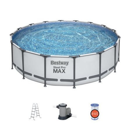 Bestway Steel Pro Max Round x 48" Above Ground Pool Kits