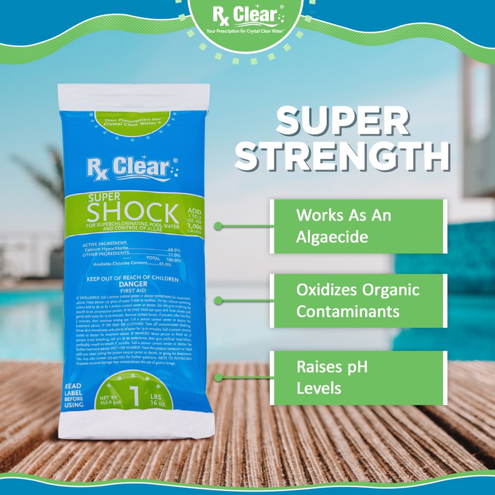 Rx Clear® Chemical Pool Maintenance Kit (Includes FREE Opening Kit)