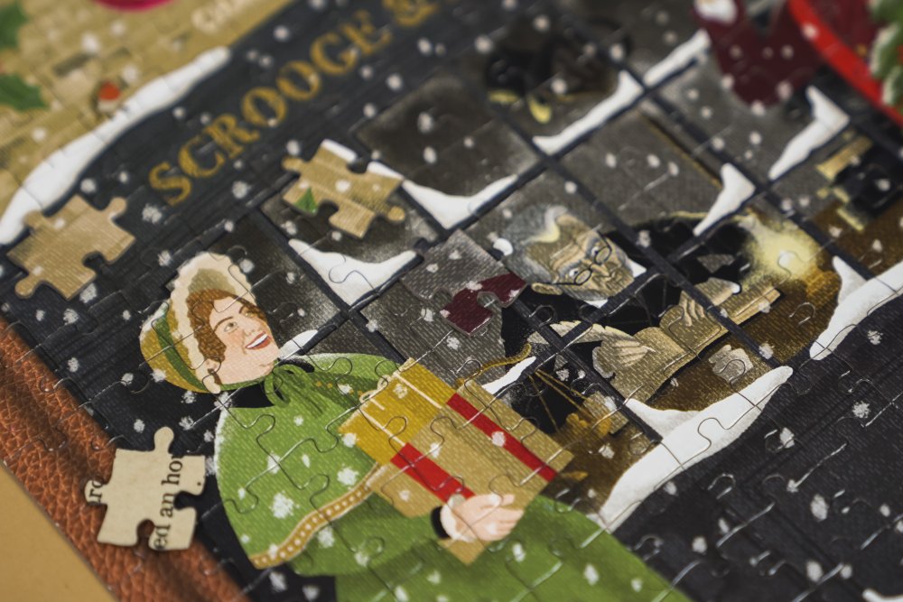 Double Sided Puzzle: A Christmas Carol