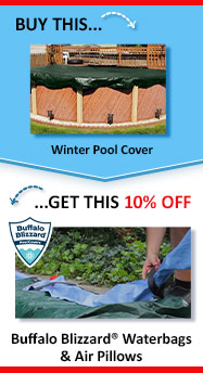 Save 10% off Waterbags with Purchase of Winter Pool Cover