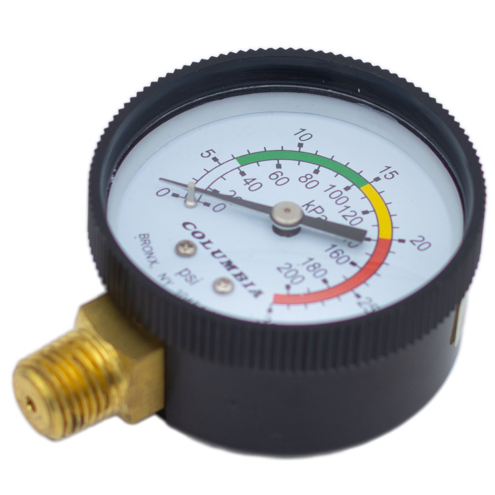 Aqua Select® Pressure Gauge ¼" Side Mount (Various PSI)