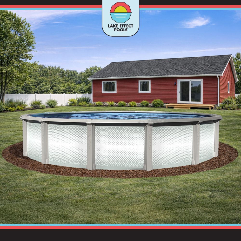 Grand Cayman by Lake Effect Pools® Round Above Ground Pool Kit