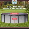 Lanai by Lake Effect Pools® Round Above Ground Pool Kit