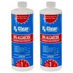 Rx Clear® Swimming Pool Algaecide 50 Plus | 1 qt. Bottle | 2-Pack