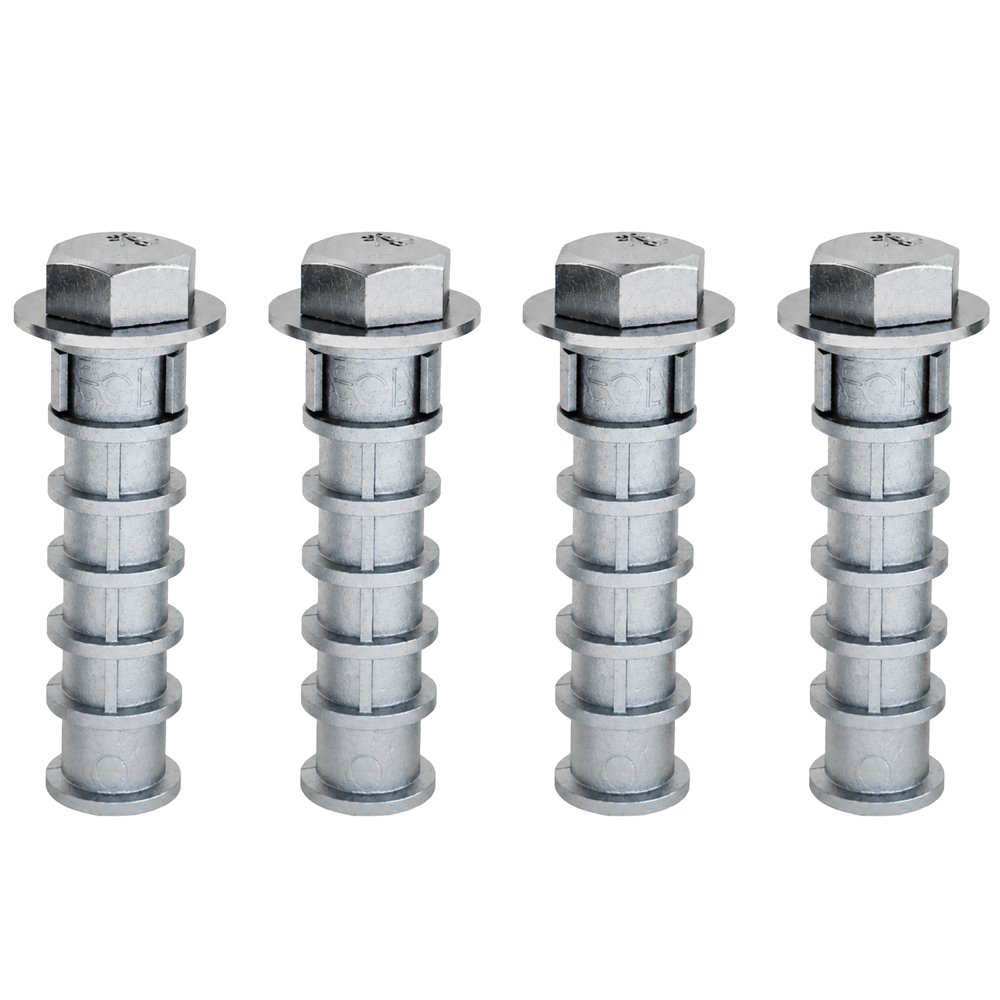 Pool Flange Concrete Anchor Set (Hardware Only)