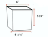 Aqua Select® Pump Basket Measurements